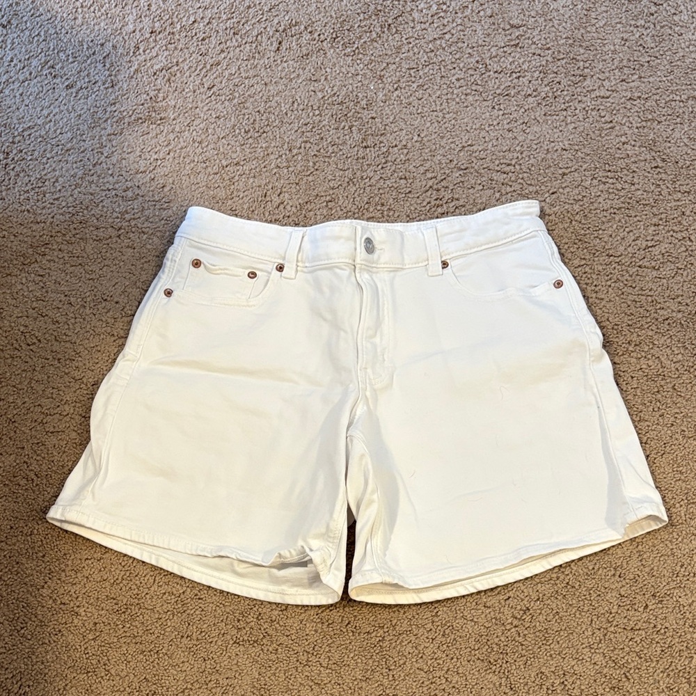 American Eagle 8” Dreamy Drape Low-Rise Baggy Shorts